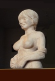 Fille au fichu - Le 3D bois