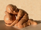 Le repos du guerrier - Le 3D bois